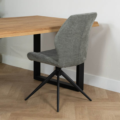 Eetkamerstoel Palmas | Ash Woven | Magazijn leegverkoop