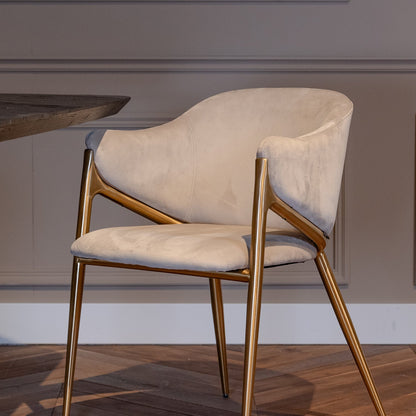 Eetkamerstoel Gwen | Velvet | Brandvertragend
