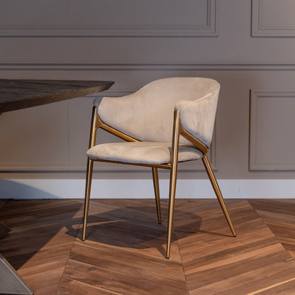 Eetkamerstoel Gwen | Velvet | Brandvertragend