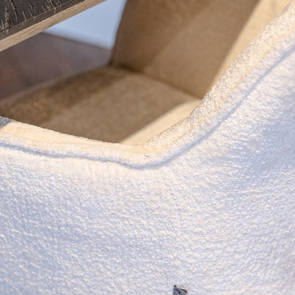 Eetkamerstoel Aline | White Chenille | Brandvertragend