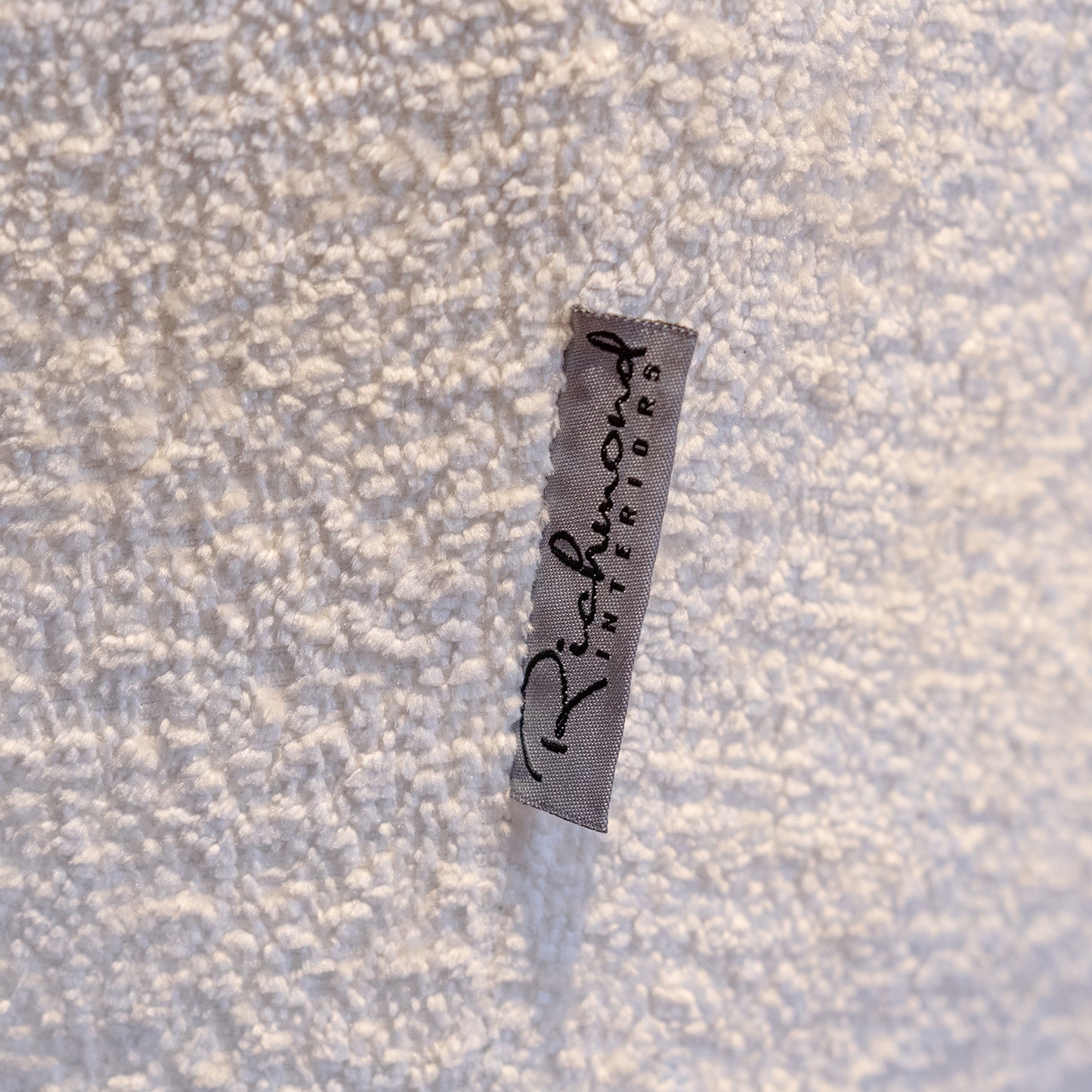 Eetkamerstoel Aline | White Chenille | Brandvertragend
