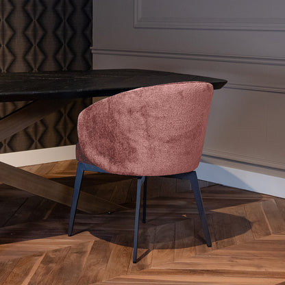 Eetkamerstoel Amphara | Rose Chenille