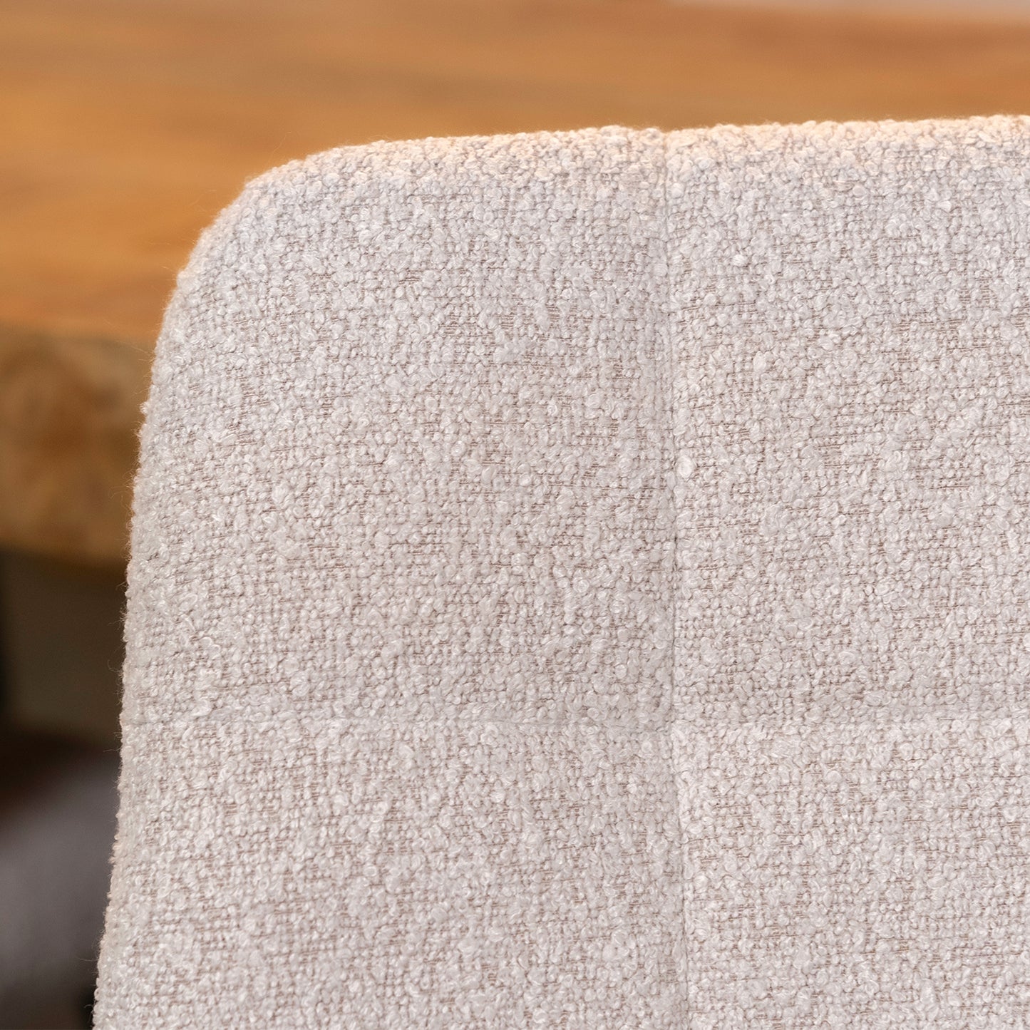 Eetkamerstoel Tess | Bouclé Naturel