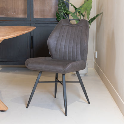 Eetkamerstoel Torro | Antraciet