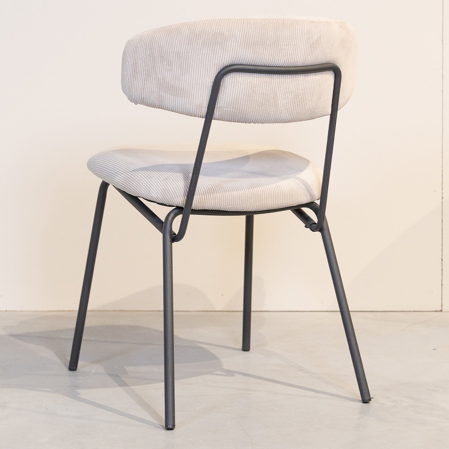 Eetkamerstoel Zack | Naturel Ribcord