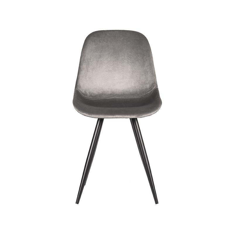 Eetkamerstoel Capri | Grijs Velvet