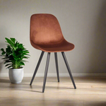 Eetkamerstoel Capri | Rust Velvet