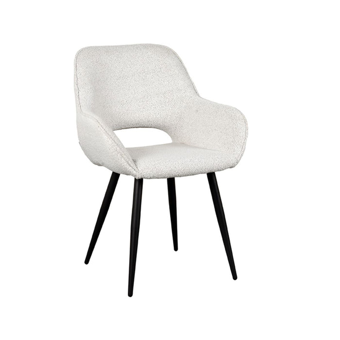Eetkamerstoel Fer | Ecru Bouclé