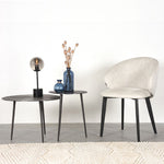 Eetkamerstoel Logan | Crème Elegance