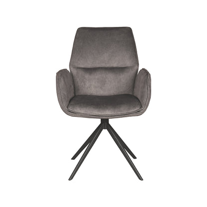 Eetkamerstoel Mellow | Grijs Microvezel