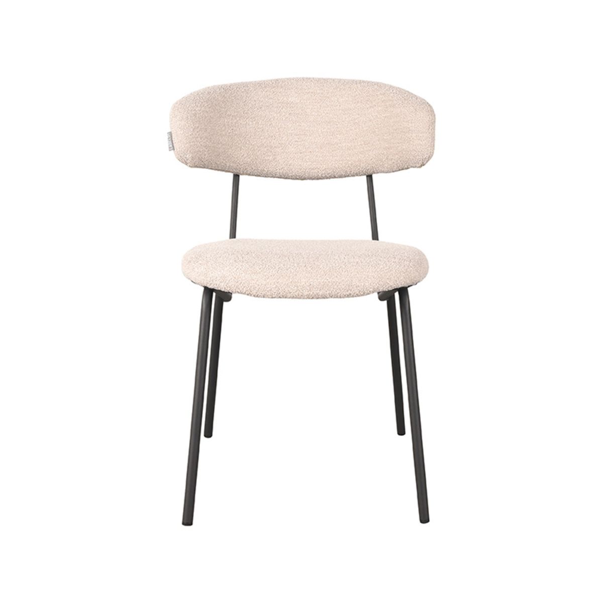 Eetkamerstoel Zack | Naturel Bouclé