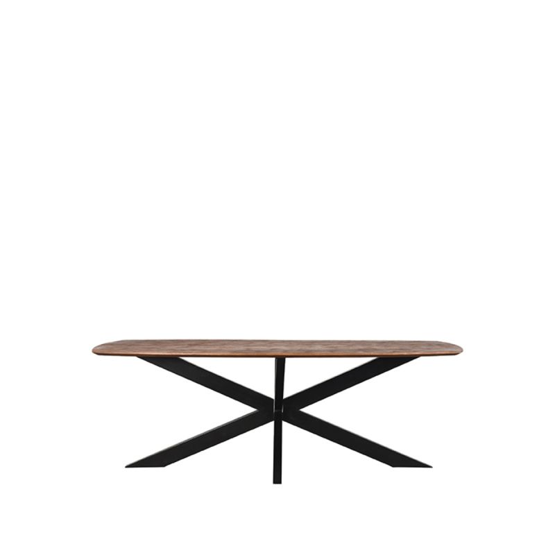 Eettafel Zane | Bruin Mangohout