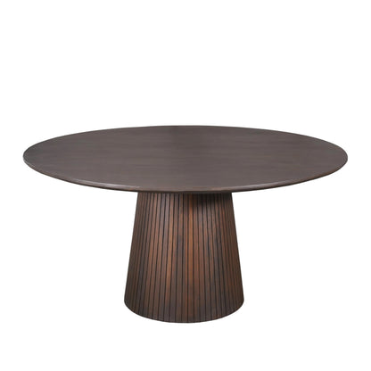 Eettafel Solana | Rond | Bruin