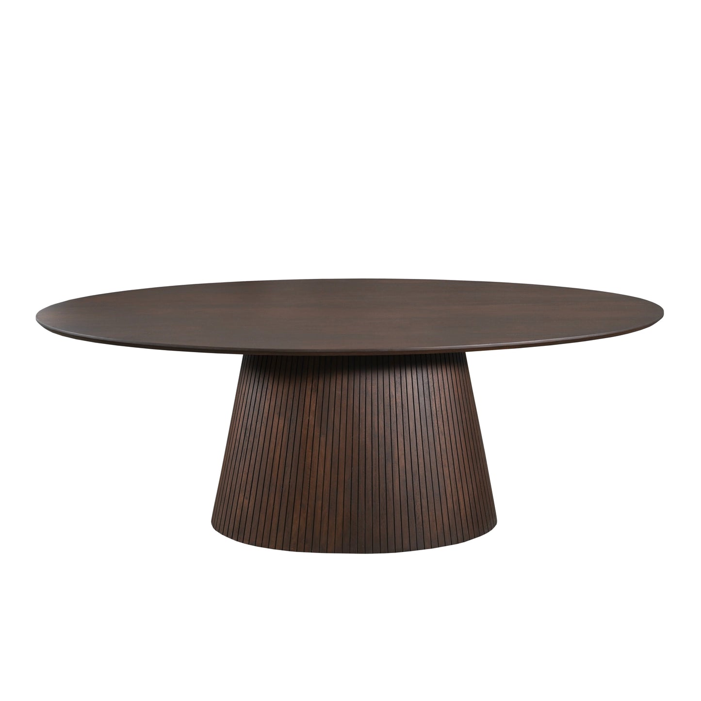 Eettafel Solana | Deens Ovaal | Bruin