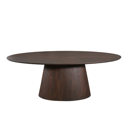 Eettafel Solana | Deens Ovaal | Bruin