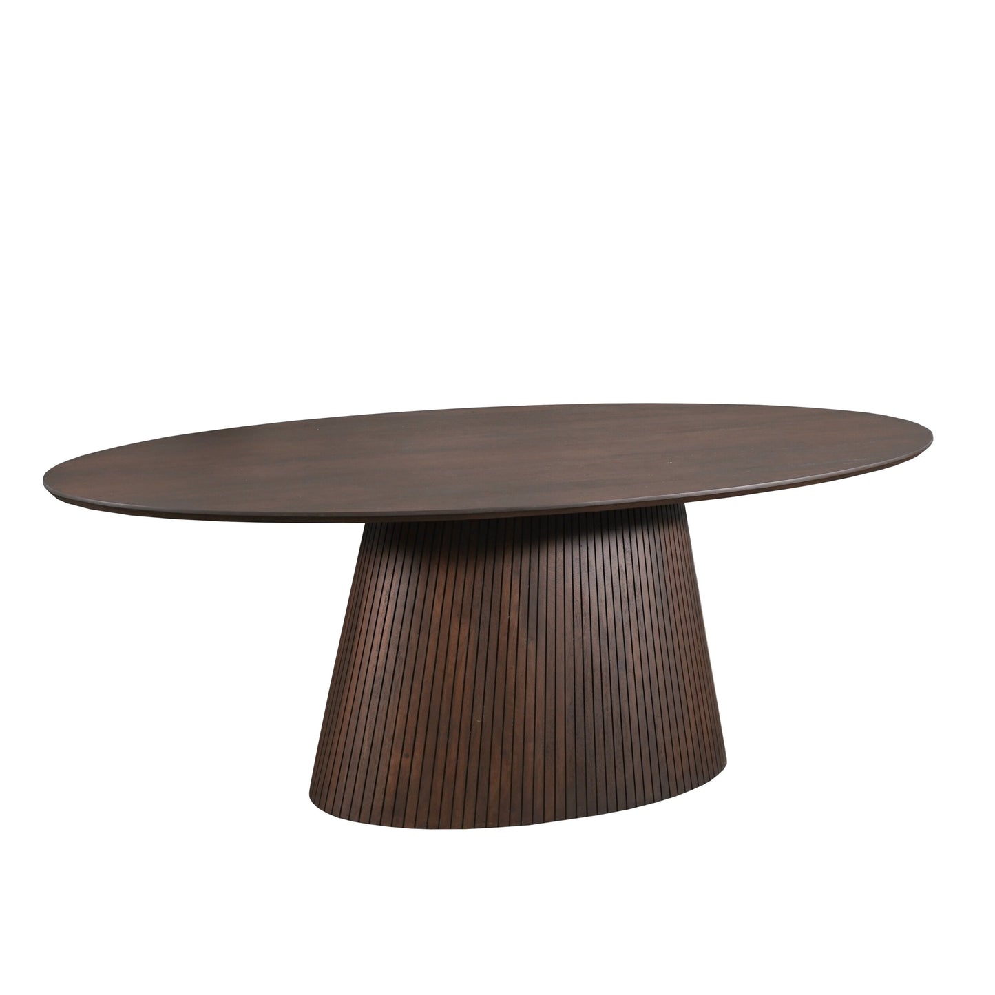 Eettafel Solana | Deens Ovaal | Bruin