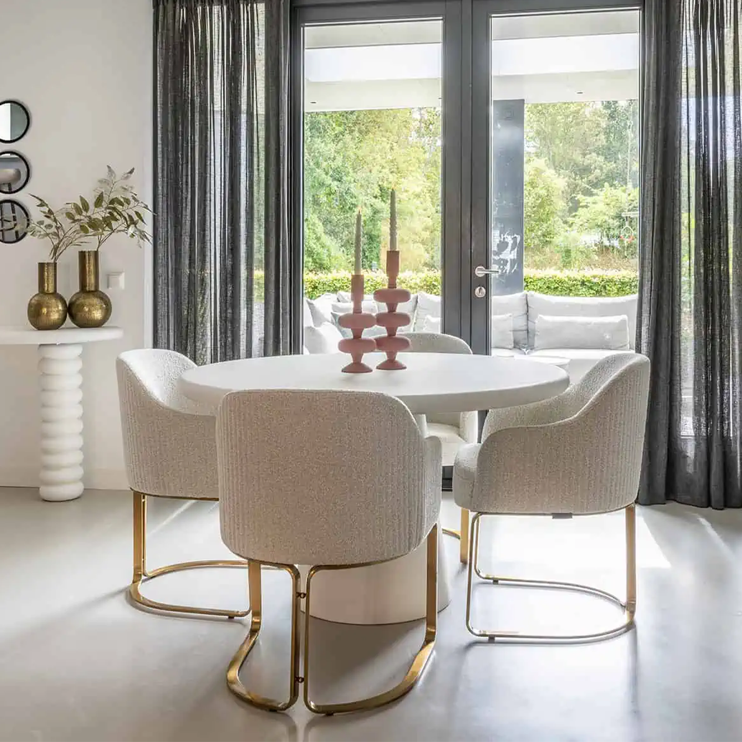 Eettafel Bloomstone | Rond