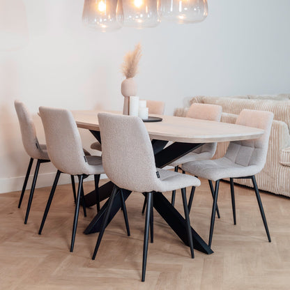Eettafel Floor | Deens Ovaal | Magazijn leegverkoop