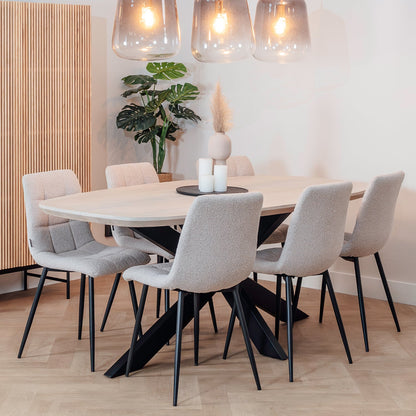 Eettafel Floor | Deens Ovaal | Magazijn leegverkoop