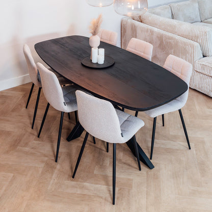 Eettafel Floor | Deens Ovaal | Magazijn leegverkoop