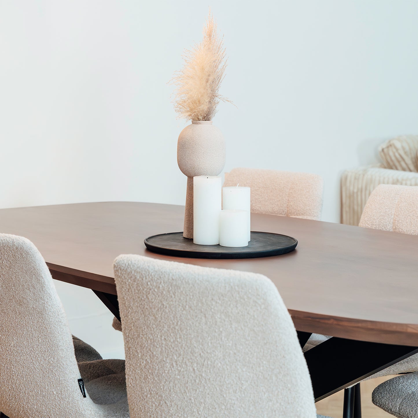 Eettafel Floor | Deens Ovaal | Walnoot