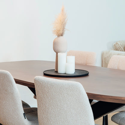 Eettafel Floor | Deens Ovaal | Walnoot