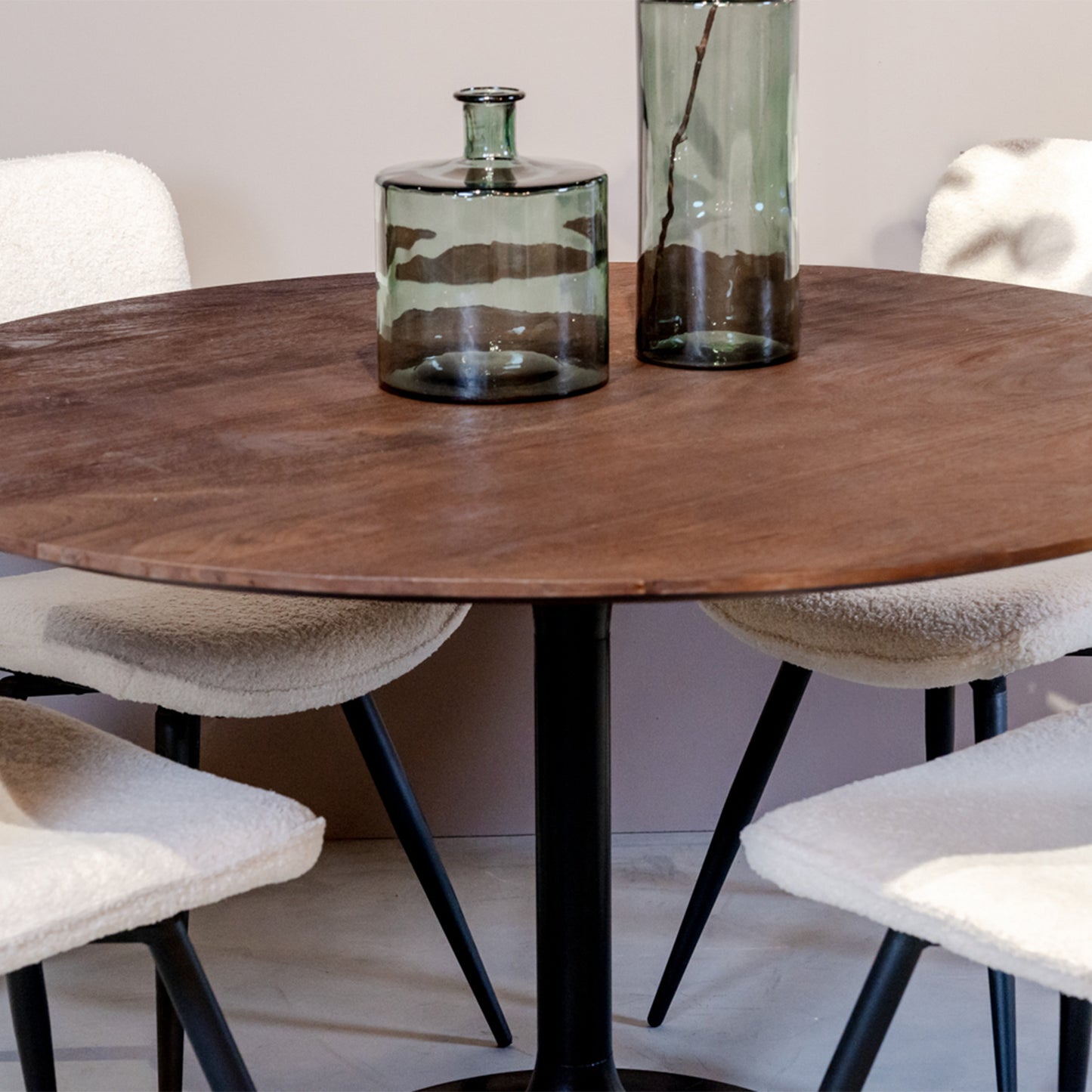 Eettafel Otto | Bruin Mangohout