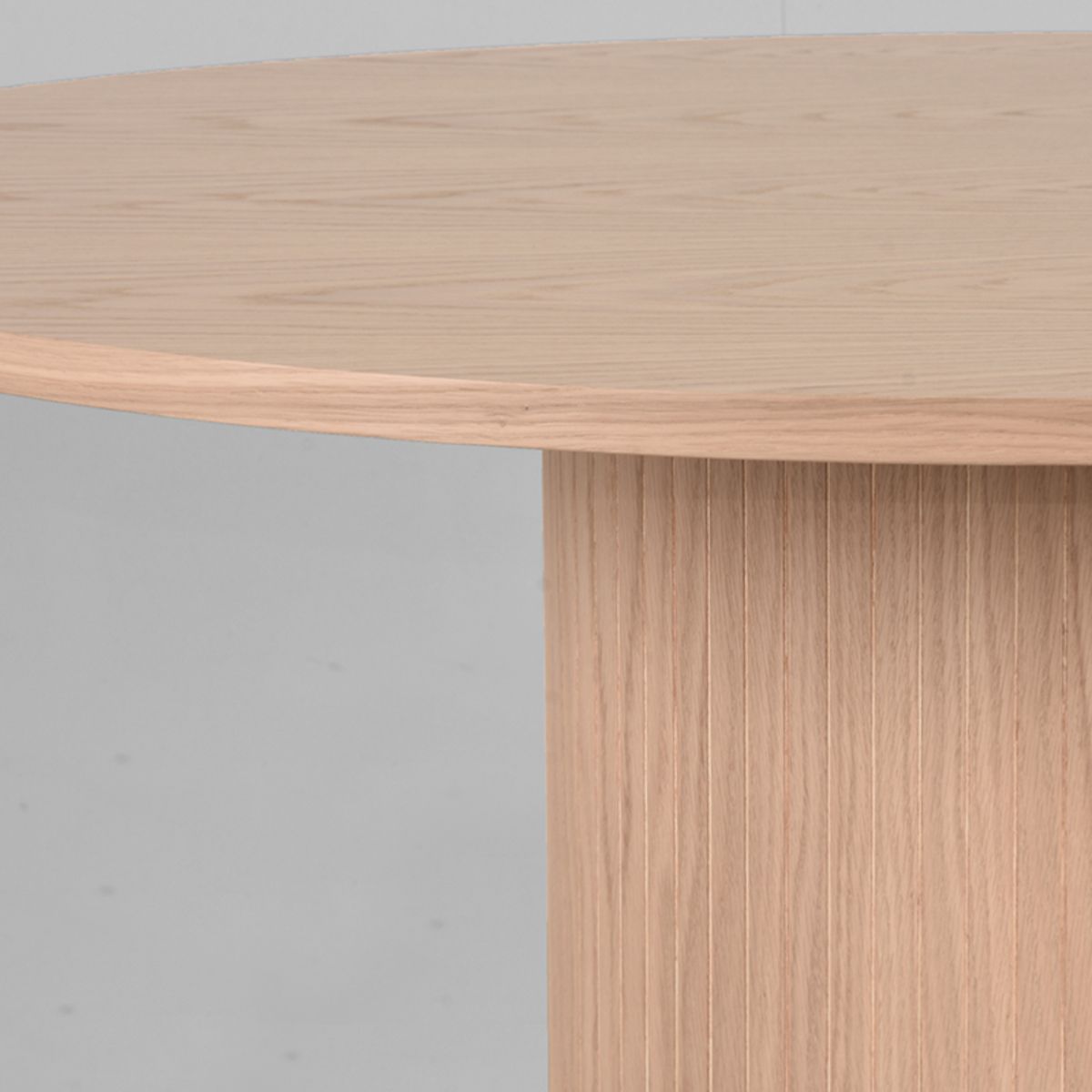 Eettafel Oliva | Rond | Naturel Eikenhout