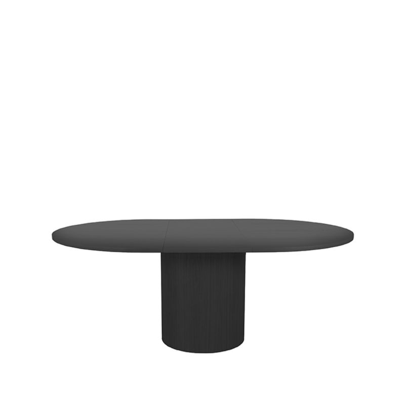 Eettafel Oliva | Uitschuifbaar | Zwart Eikenhout