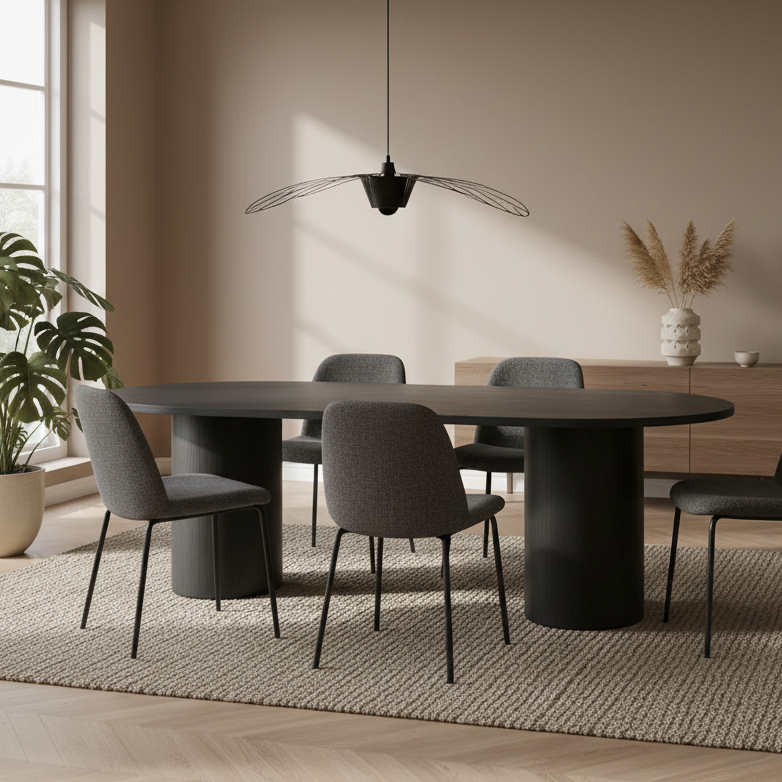 Eettafel Oliva | Ovaal | Eikenhout