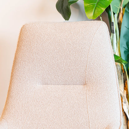 Elektrische Fauteuil Odense | Naturel Bouclé