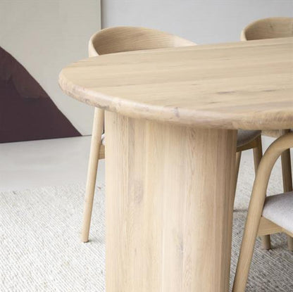 Eettafel Josh | Eikenhout | Organische Vorm