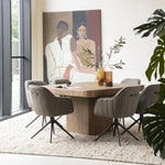 Eettafel Harmonie | Bruin Eikenhout | Vierkant