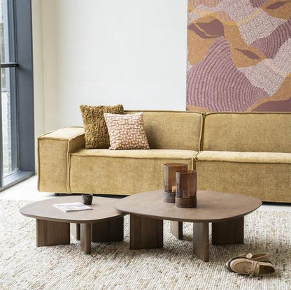 Salontafel Stef | Bruin Eikenhout | Vierkant | Groot