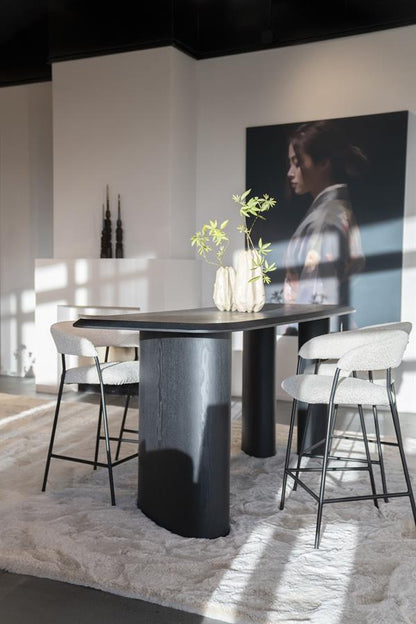 Bartafel Walter | Zwart Eiken Fineer