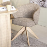 Eetkamerstoel Connor | Taupe Stof