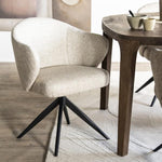 Eetkamerstoel Connor | Beige Stof