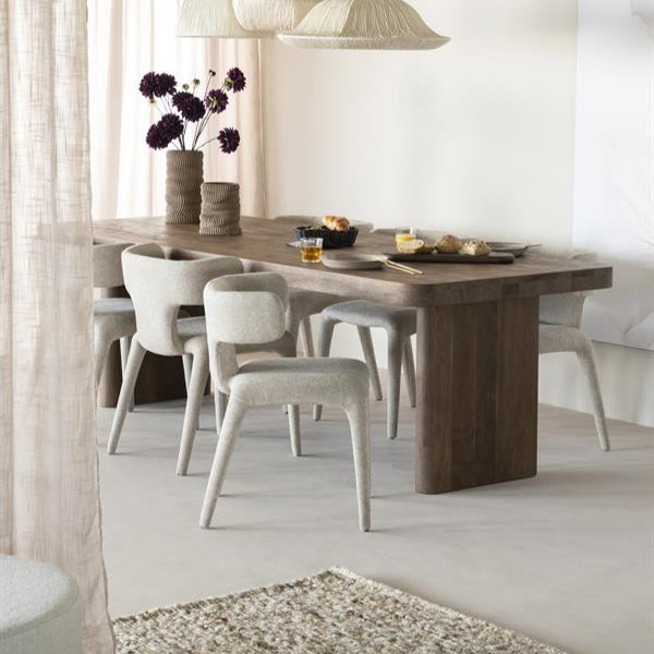 Eettafel Edward | Bruin Mango hout & mango fineer
