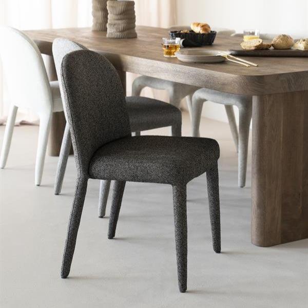 Eetkamerstoel Jaxx | Bruin Stof