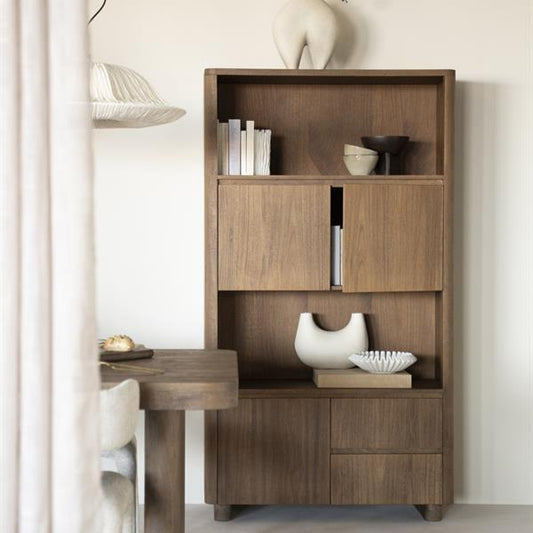 Kast Edward | Bruin Mango hout & mango fineer