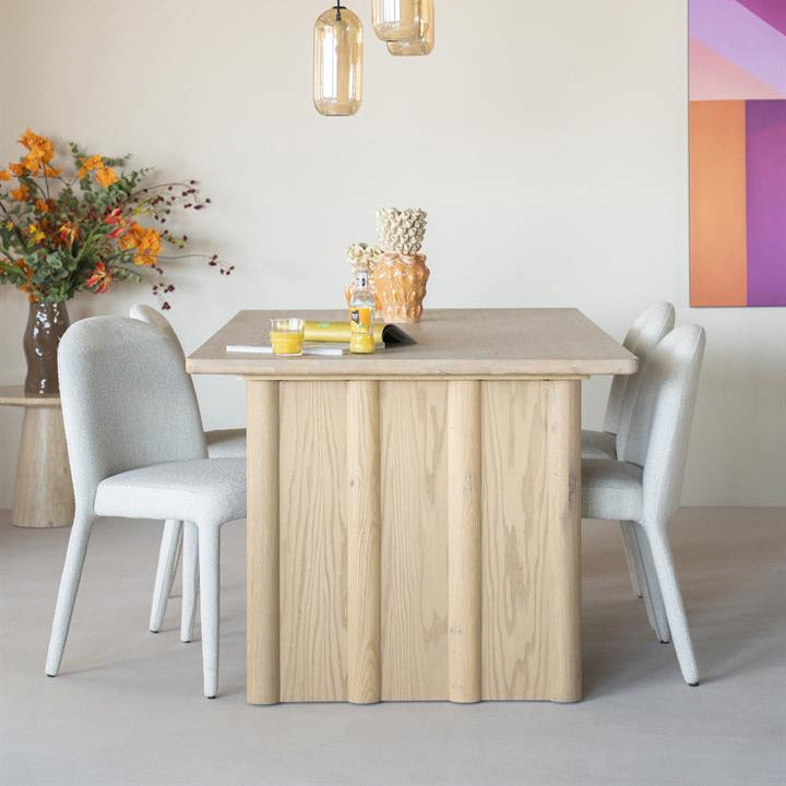 Eetkamerstoel Jaxx | Beige Stof