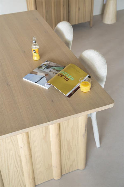 Eettafel Jake | Naturel Eikenhout