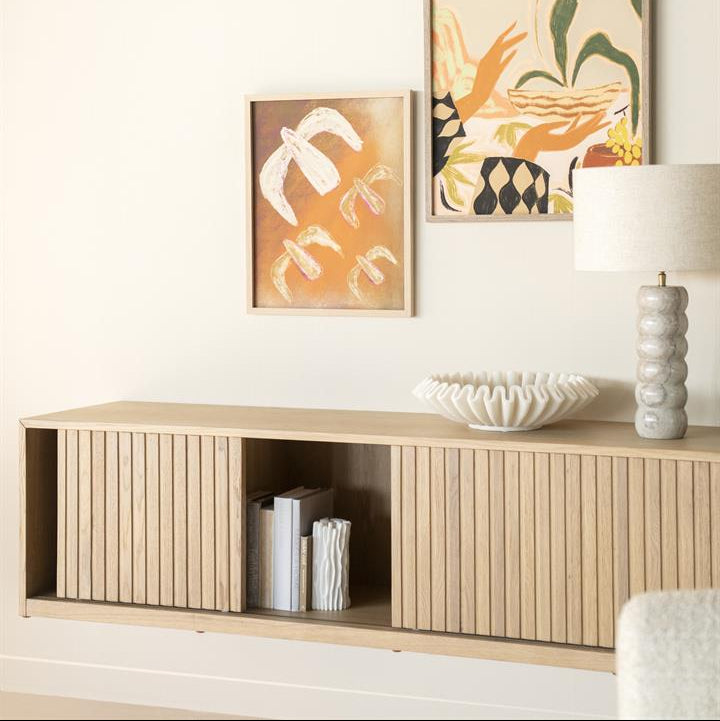 Tv-meubel Milo | Naturel Eikenhout