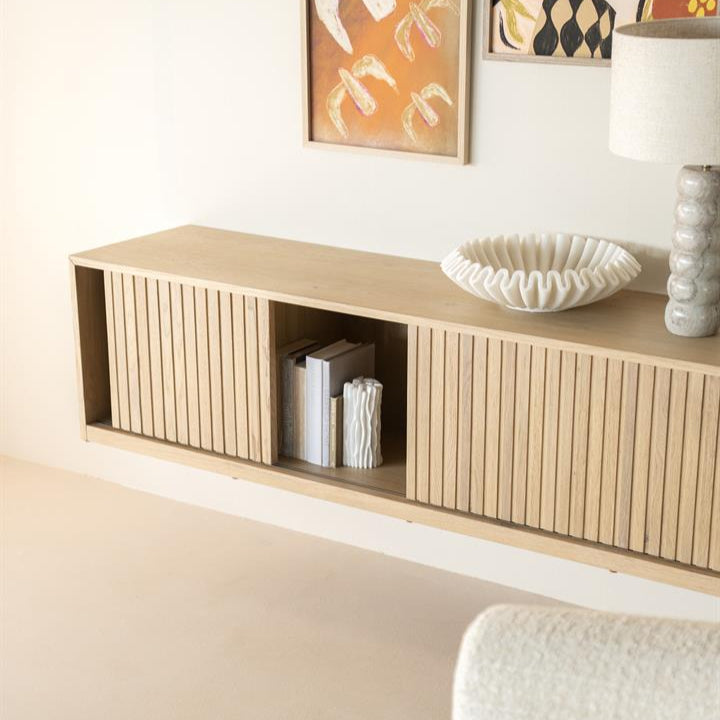 Tv-meubel Milo | Naturel Eikenhout