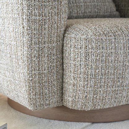 Fauteuil Jordan | Taupe Stof