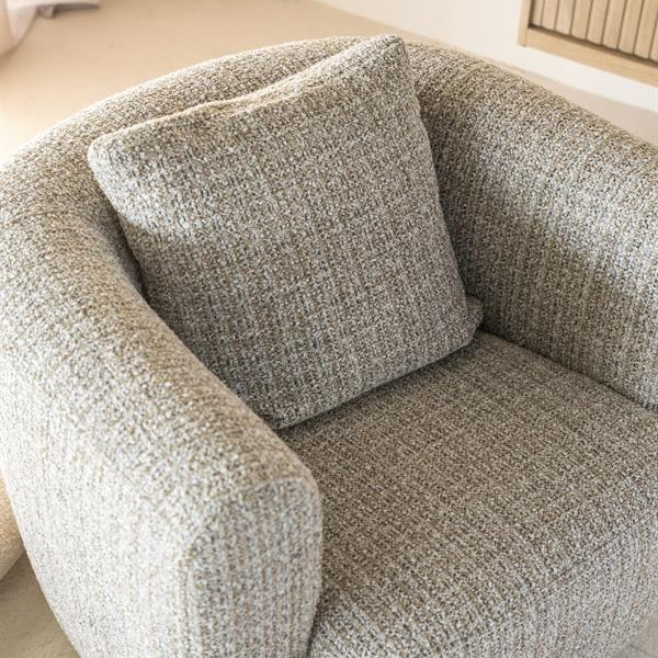 Fauteuil Jordan | Taupe Stof