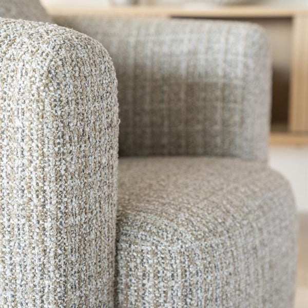 Fauteuil Jordan | Taupe Stof