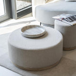 Poef Avah | Taupe Stof