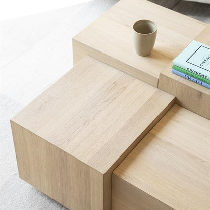 Salontafel Quinten | Naturel Eiken Fineer