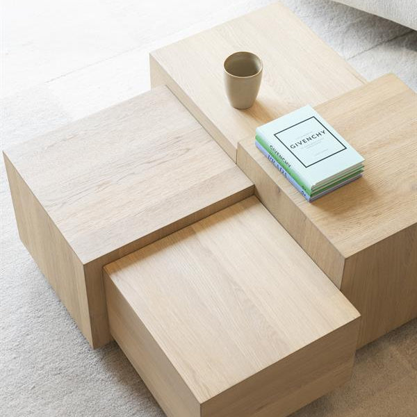Salontafel Quinten | Naturel Eiken Fineer